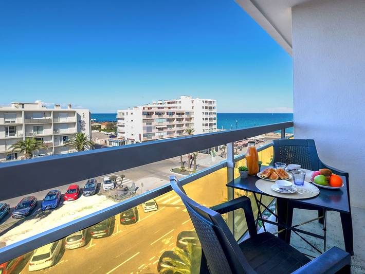 Gîte pour 2 personnes, avec balcon dans Plage Maillol