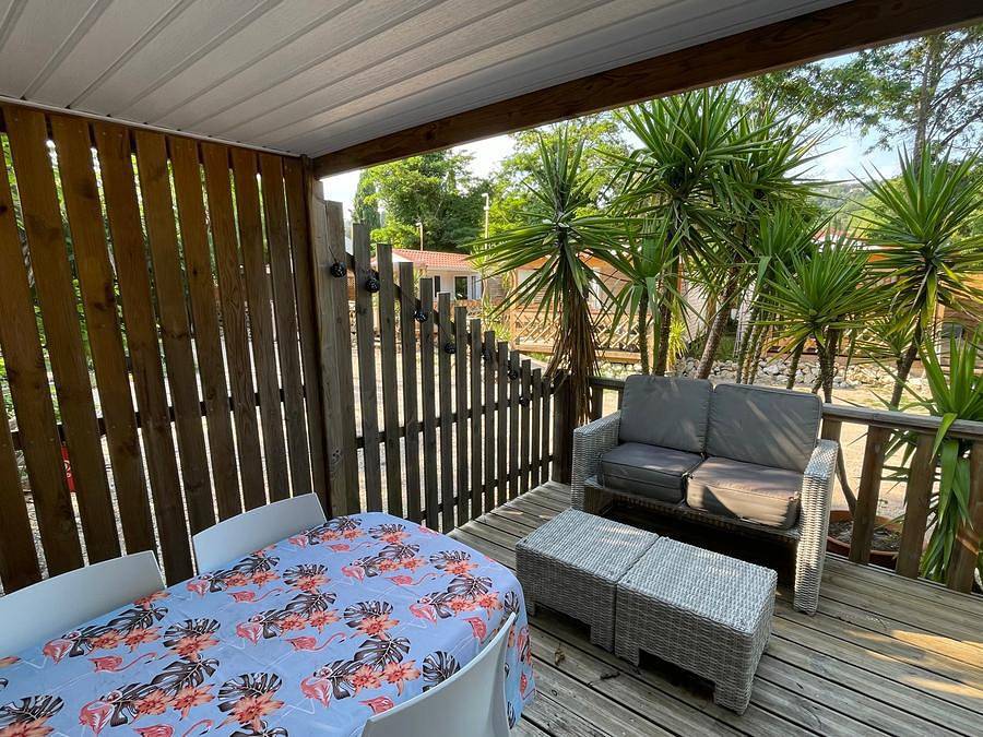 Camping Les Floralies - Mobilhome 4 personas - Arizona - 4 plazas - disponible a partir de las 17:00 in Montauroux, Region de Draguignan