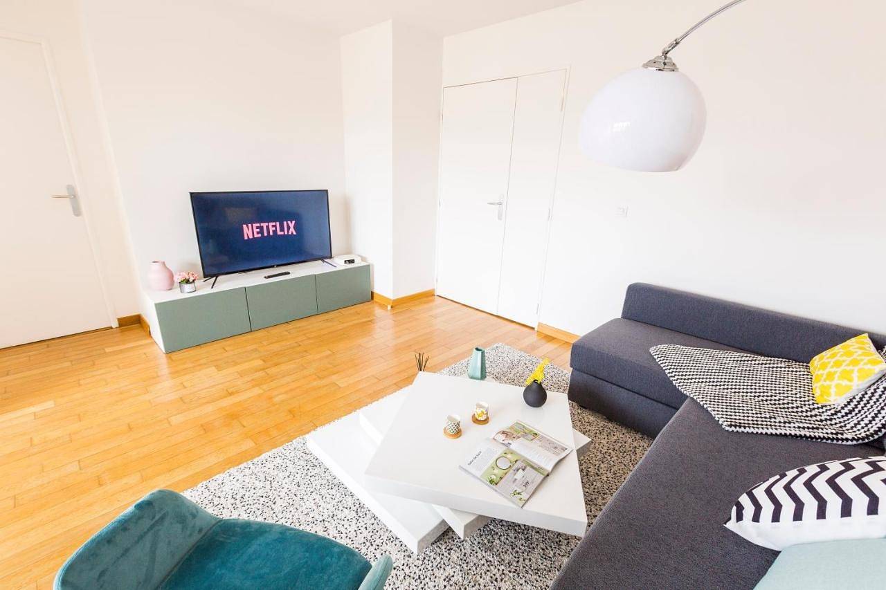 Appartement entier, Immotovo - Suite moderne - Paris 8 min - Parking - Netflix in Villejuif, Val-de-Marne
