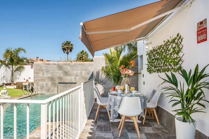 Casa rural para 6 personas, con jardín y jacuzzi, Se admiten mascotas en Vejer de la Frontera - 3