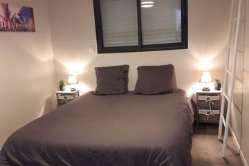 Location de vacances pour 8 personnes, avec jardin ainsi que terrasse et jacuzzi à Ploeren