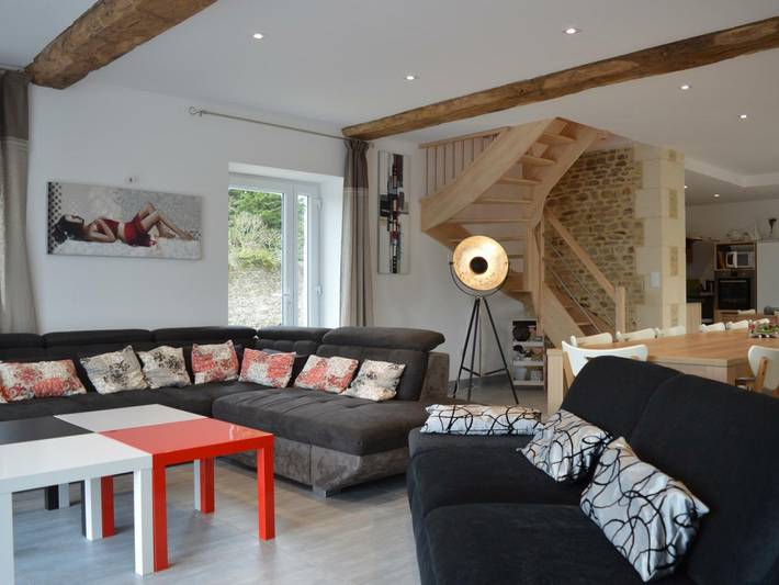 Gîte pour 15 personnes, avec Terrasse dans Orne - 2