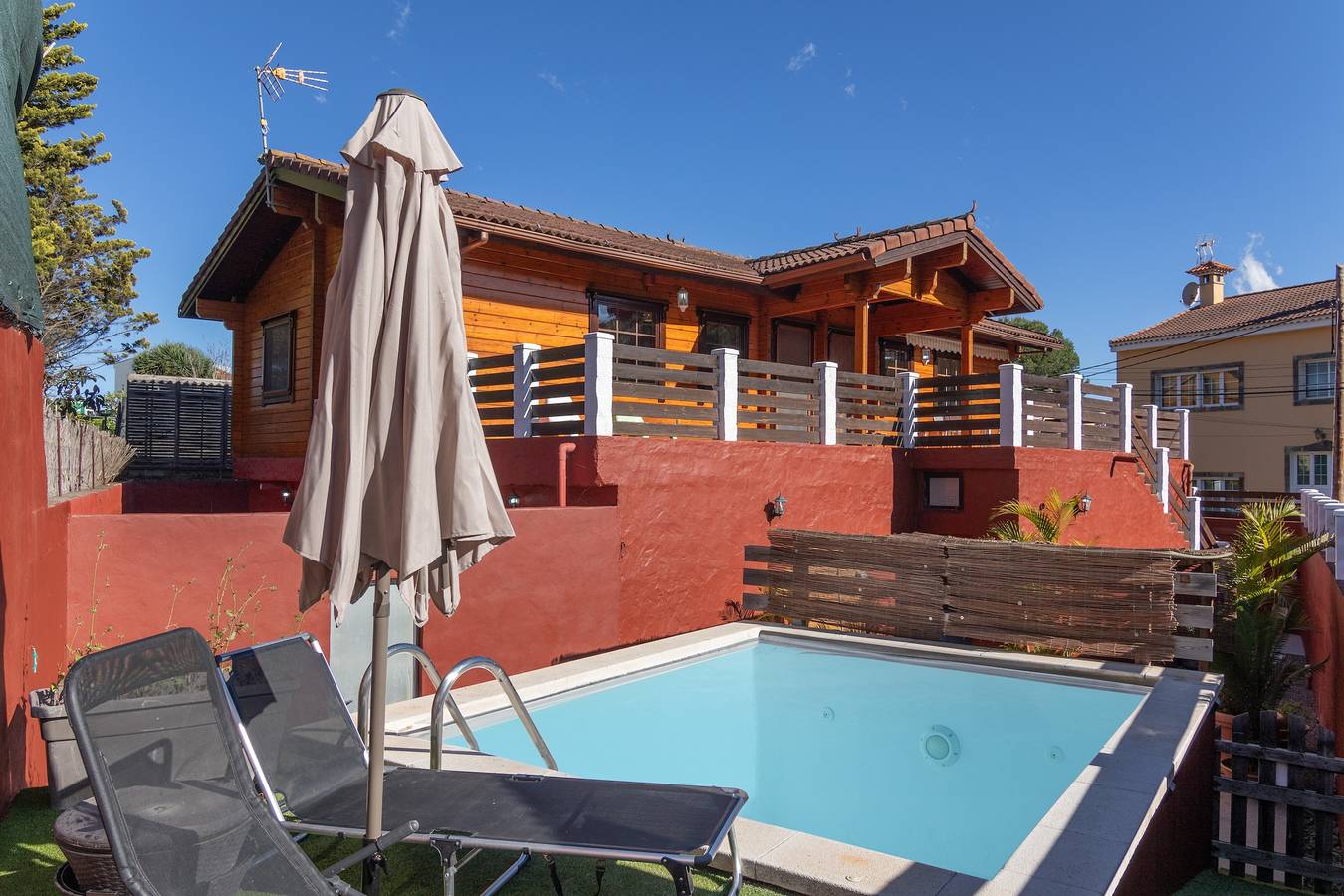 Ferienvilla 'Tanqueta' mit Bergblick, Wlan und Klimaanlage in Pino Santo, Santa Brígida