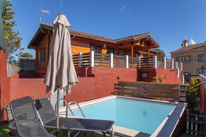 Villa voor 8 personen, met Balkon en Tuin in Santa Brigida
