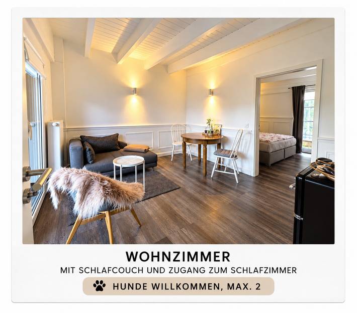 Ferienwohnung für 2 Personen, mit Balkon und Terrasse in Hanerau-Hademarschen