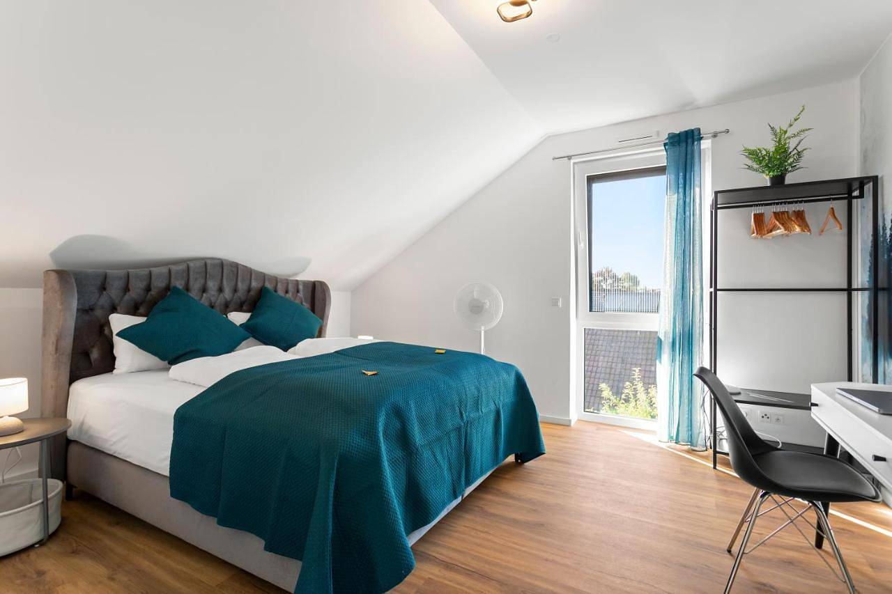 Ganze Wohnung, Lit Living Deluxe Apartments Wörth - Parking - Box Spring - Bbq - Balcony in Wörth am Rhein, Rheinebene