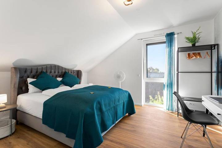 Ferienwohnung für 5 Personen, mit Garten und Ausblick in Wörth am Rhein - 4