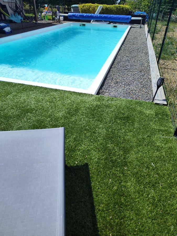 Maison de campagne pour 6 personnes, avec vue ainsi que jardin et piscine à Troche - 3