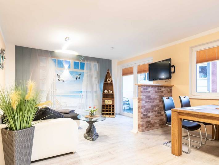 Ferienwohnung für 2 Personen, mit Balkon, kinderfreundlich - 1