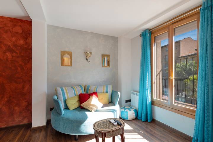 Holiday rental for 2 people, with balcony in Aragon