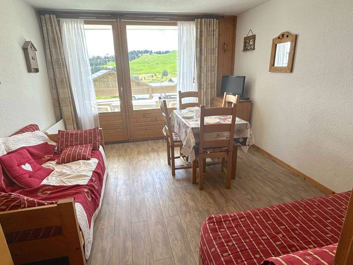 Ganze Wohnung, Studio Kabine Les Saisies für 5, zentrale Lage in Les Saisies, Albertville und Umgebung