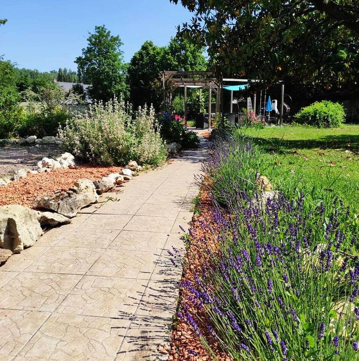 Chambre d’hôte pour 2 personnes, avec jardin ainsi que vue et piscine à Amboise - 4