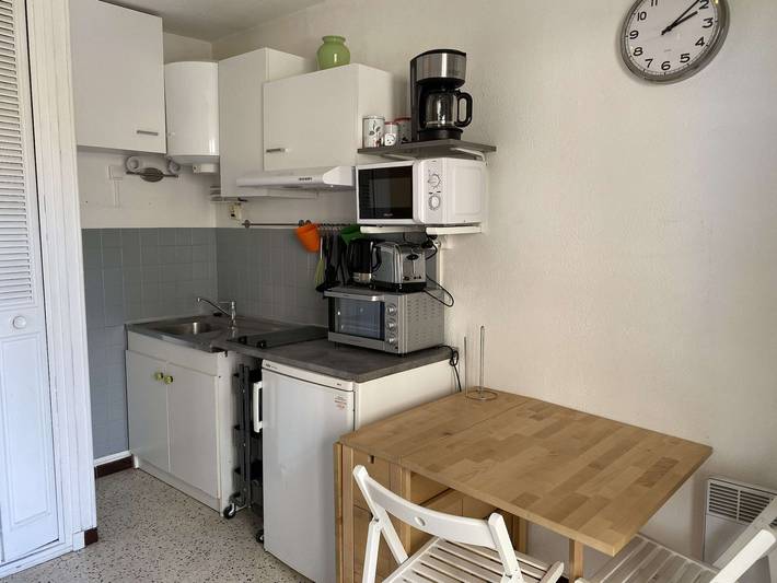Estudio entero, Estudio con aire acondicionado cerca del centro y del balneario in Balaruc-les-Bains, Costa mediterránea (Francia)