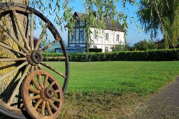 Gîte pour 10 personnes, avec terrasse et jardin à Hugleville-en-Caux