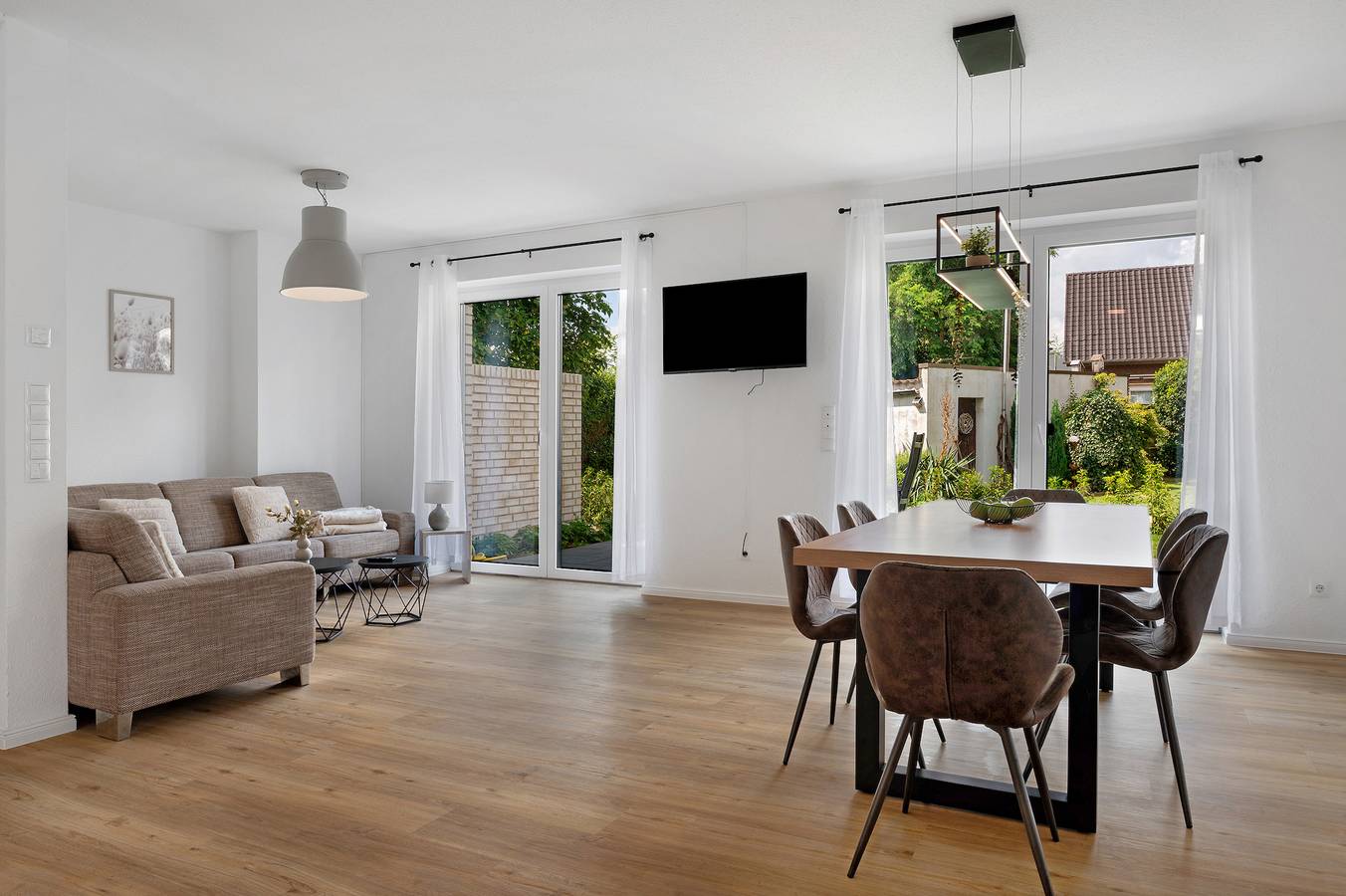 Ferienhaus 'Das Strandhaus' mit privater Terrasse, privatem Garten und Wi-Fi in Lembruch, Landkreis Diepholz
