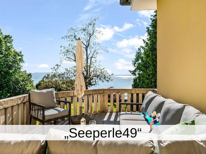 Ganze Wohnung, Ferienwohnung Seeperle49 - Besonders, stilvoll mit eigenem Badestrand in Nonnenhorn, Bayerisch Schwaben