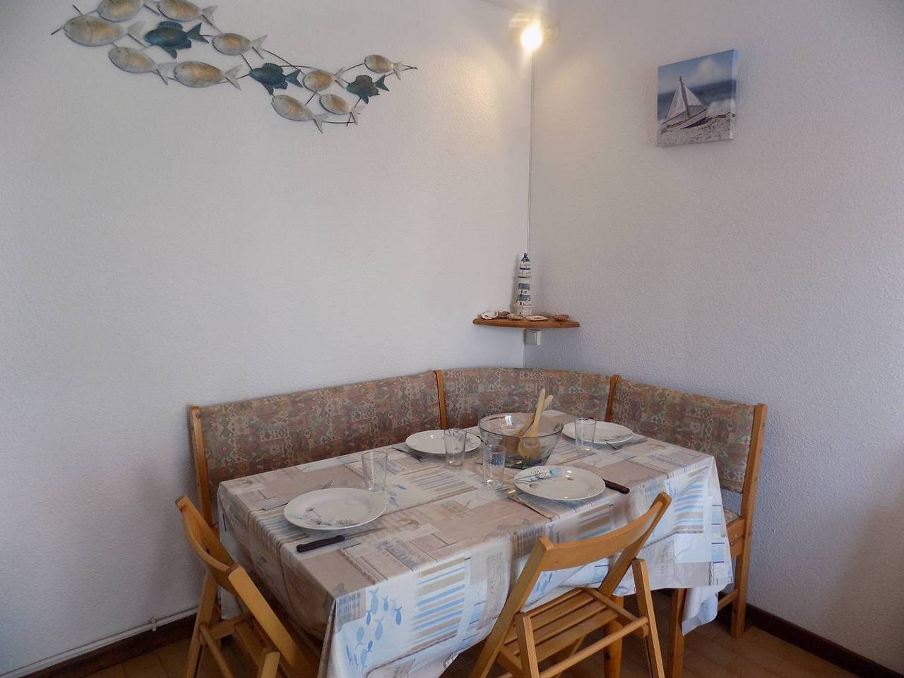 Ganze Ferienwohnung, La Palmyre - Helle Reihenvilla - garten - Gemeinschaftsschwimmbad in La Palmyre, Les Mathes