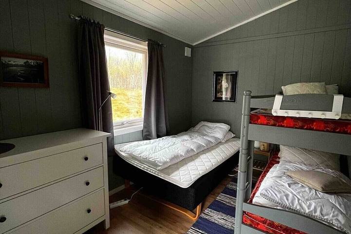 Blockhütte für 10 Personen, mit Garten auf den Lofoten - 4