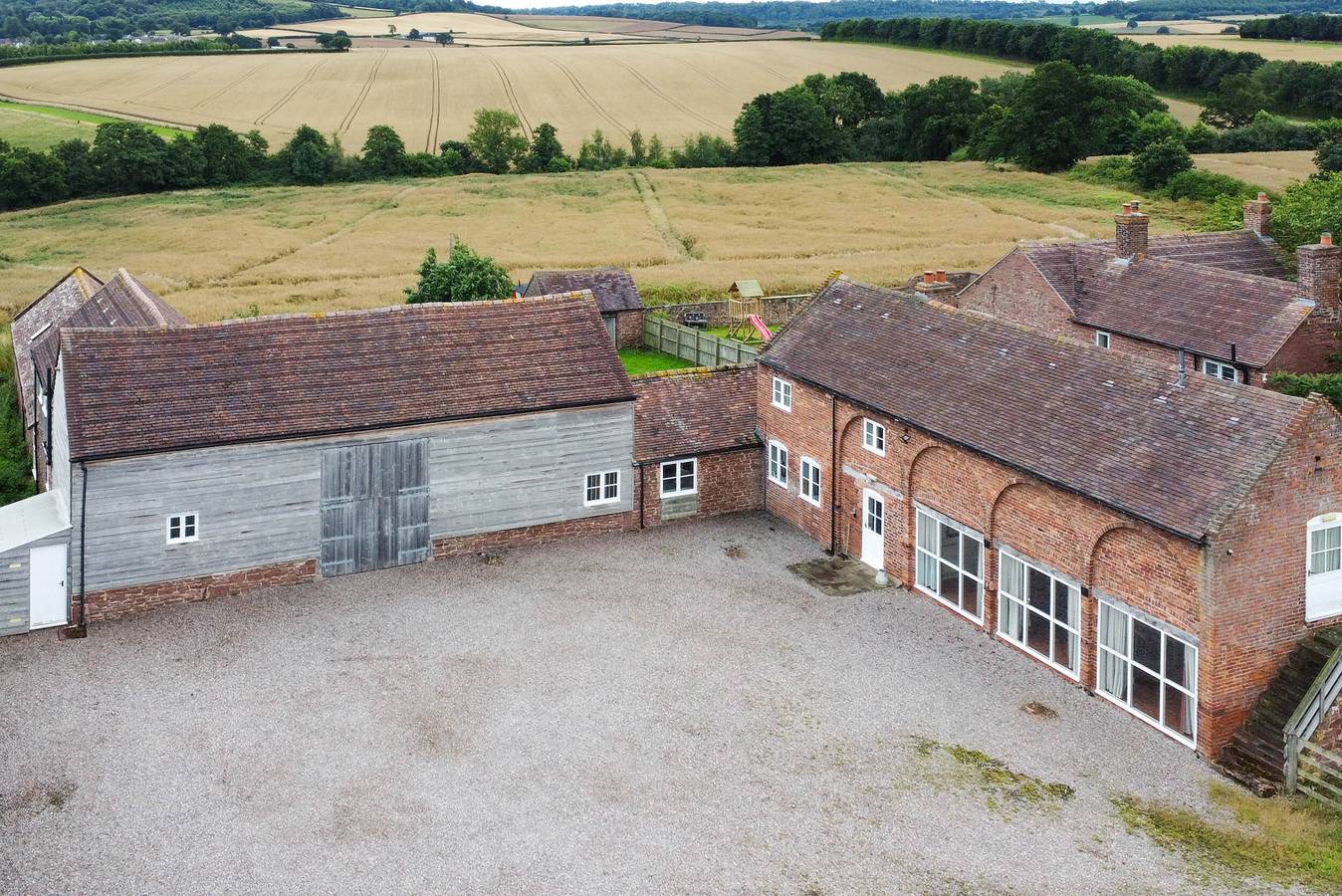 Stockbatch Granary at Pitchford Estate in Shropshire Hills