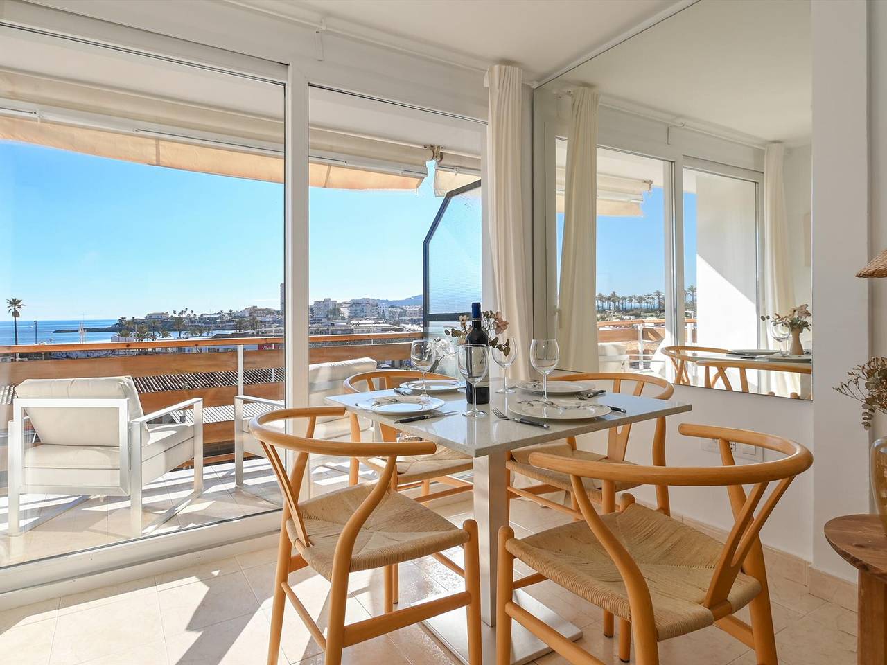 Ganze Wohnung, Moderne 2-Zimmer-Wohnung in Jávea mit Klimaanlage, Parkplatz und Wlan in Playa del Arenal, Jávea