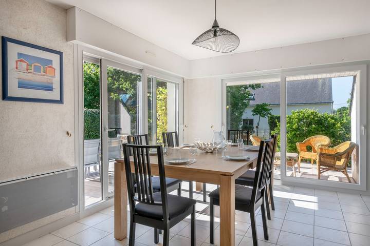 Maison de vacances pour 7 personnes, avec Balcon ainsi que Terrasse et Jardin à Sarzeau