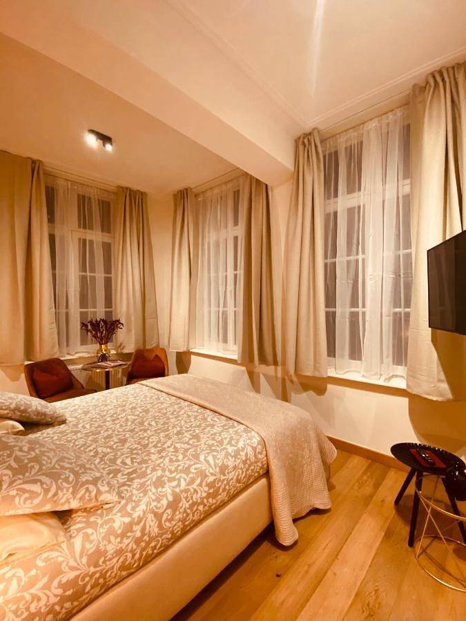 Alojamiento y desayuno para 2 personas, con vistas y terraza en Brujas