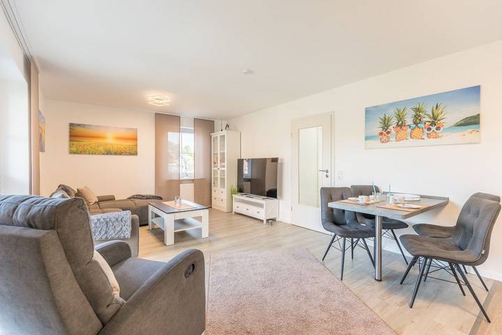 Ferienwohnung für 3 Personen, mit Terrasse in Stinteck