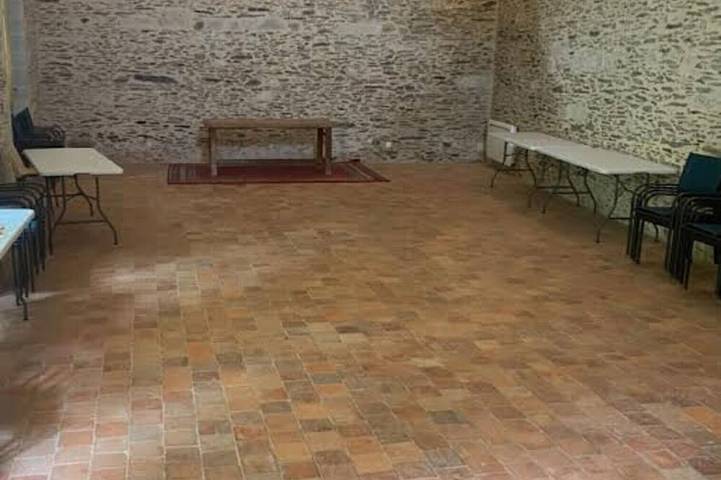 Reception hall, l'Orangerie. 5-minute drive from Angers train station in Sainte-Gemmes-sur-Loire, Angers region
