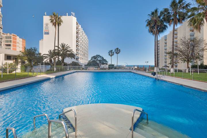 Vakantieappartement voor 6 personen, met tuin en kinderzwembad in Benalmádena