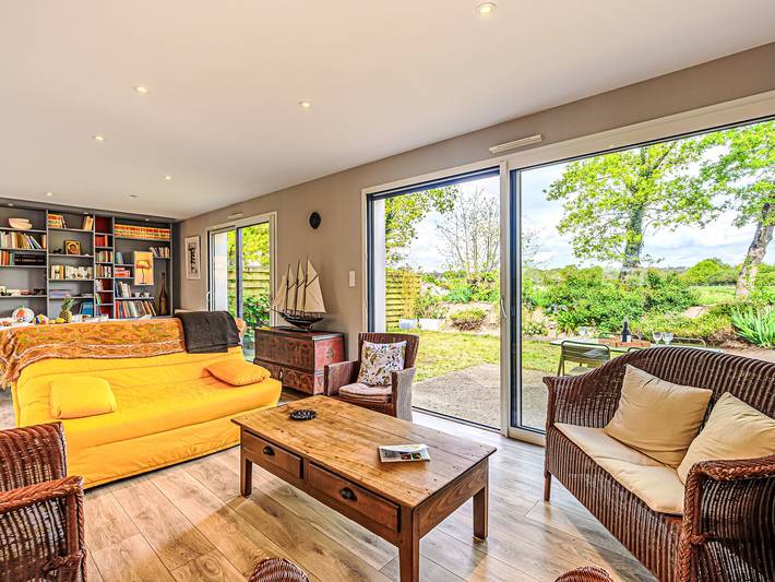 Maison de vacances pour 6 personnes, avec Jardin à Plumergat