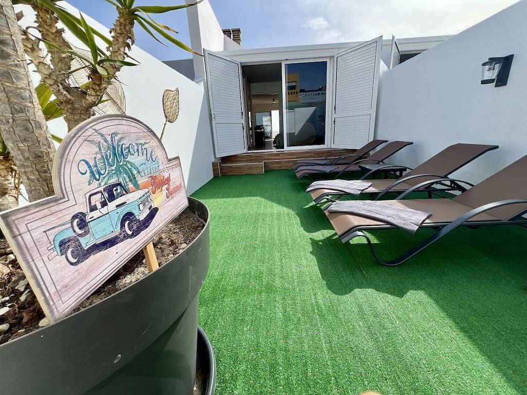 Bungalow met zeezicht in Caleta de Fuste, Antigua