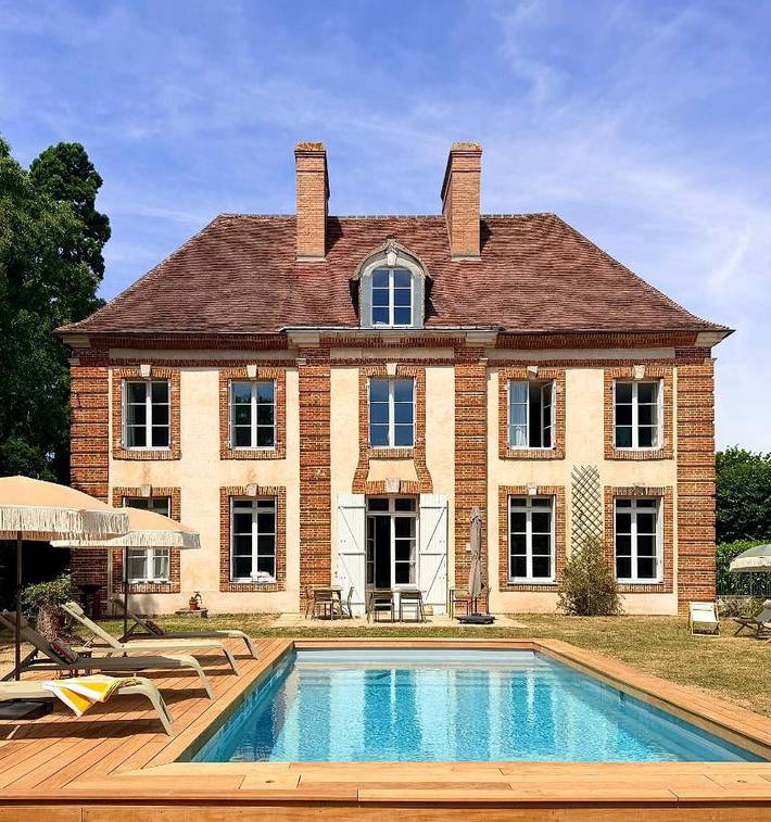 Chambre d’hôte pour 2 personnes, avec Terrasse et Jardin ainsi que Piscine et Vue