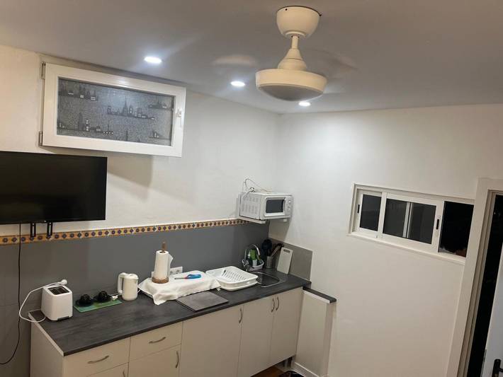 Apartamento entero, Apartamento vacacional 'Estudio Kylie' con vistas al mar, Wi-Fi y aire acondicionado in Anaga, Santa Cruz de Tenerife