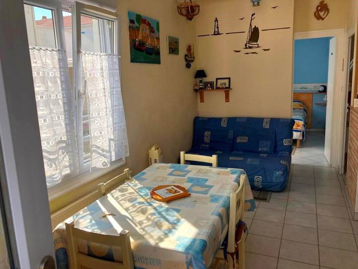 Gîte pour 4 personnes, avec terrasse dans Office De Tourisme De Notre Dame De Monts