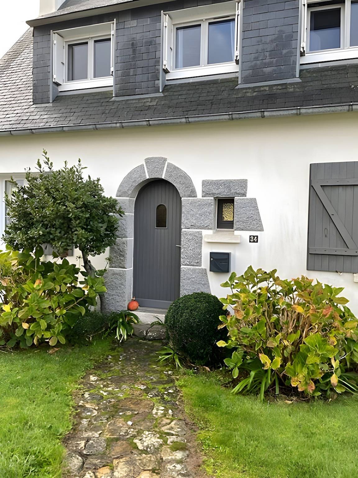 Ganzes Studio, Apartment „Le Miroir De La Baie“ mit Meerblick und Wlan in Saint-Nic, Iroise