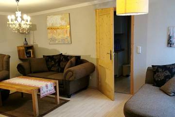 Ferienwohnung für 4 Personen, mit Terrasse und Garten, mit Haustier in Stiege im Harz