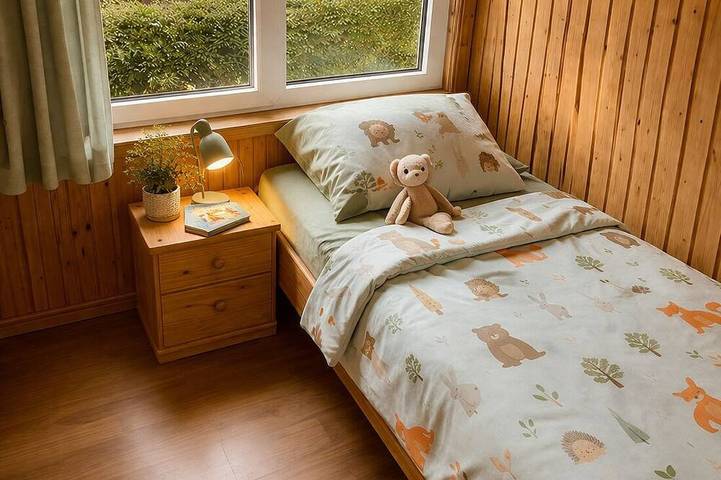 Ferienhaus für 5 Personen, mit Garten und Sauna sowie Terrasse, mit Haustier im Weserbergland - 4