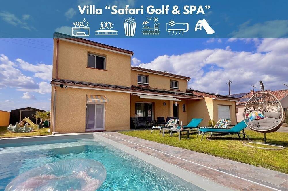 Villa Safari Golf & Spa - Toulouse - prox. Airbus in Plaisance-du-Touch, Haute-Garonne