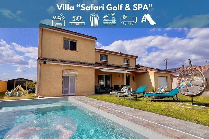 Villa pour 12 personnes, avec jardin et jacuzzi - 1