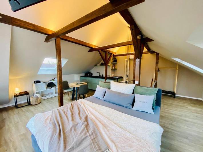 Ferienwohnung für 3 Personen, mit Ausblick in Coswig