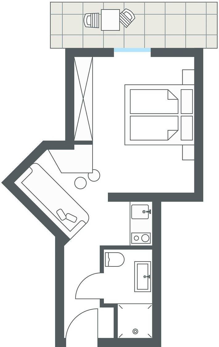 Ganze Ferienwohnung, Bergleuchten Studio in Obergurgl, Sölden (Österreich)