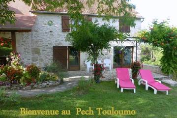 Gîte pour 5 personnes, avec jardin à Saint-Sozy