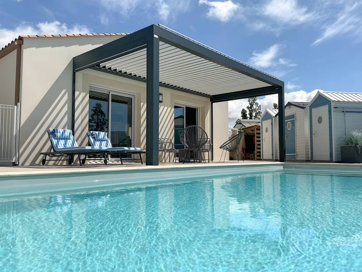 Maison de vacances pour 6 personnes, avec jacuzzi et jardin - 1