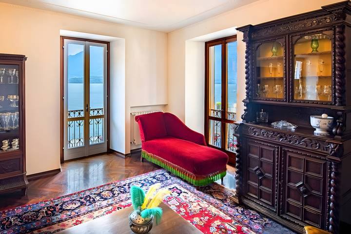 Agriturismo per 7 persone, con vista lago e balcone in Gravedona