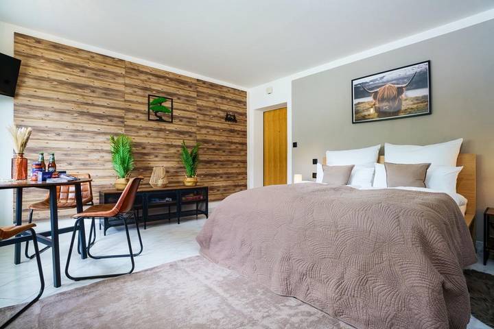 Hütte für 2 Personen, mit Balkon, kinderfreundlich in Saas-Fee - 4