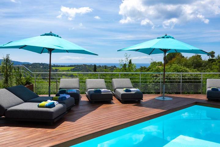 Chambre d’hôte pour 2 personnes, avec piscine ainsi que terrasse et vue à La Croix-Valmer - 3