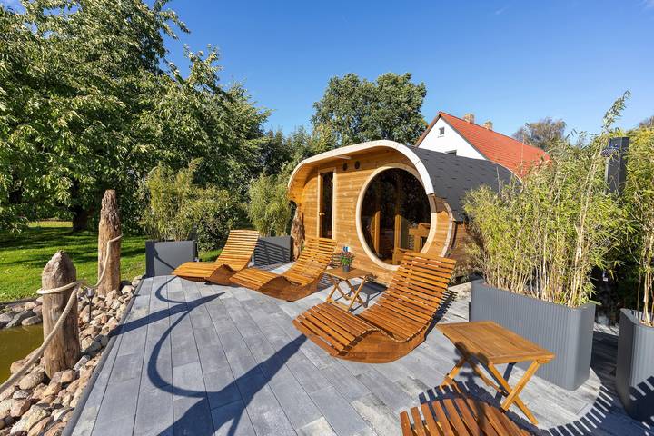 Apartamento entero, Apartamento 'Kerwel's Ferienzimmer' con terraza privada, jardín compartido y Wi-Fi in Ahrenshagen-Daskow, Vorpommern-Rügen