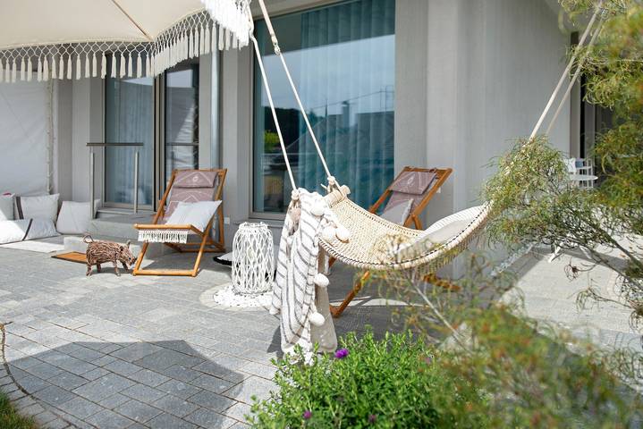 Ganze Wohnung, Ferienwohnung "Seeart-Apartment No 86" mit Seeblick, Terrasse, Garten, Naturpool und Sauna in Bodman-Ludwigshafen, Landkreis Konstanz