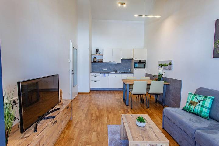 Ferienwohnung für 4 Personen, mit Balkon und Ausblick - 1