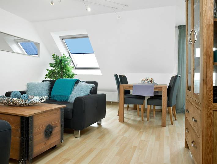 Ferienwohnung für 4 Personen, mit Balkon und Garten sowie Sauna und Ausblick in Weitendorf-Hof - 2
